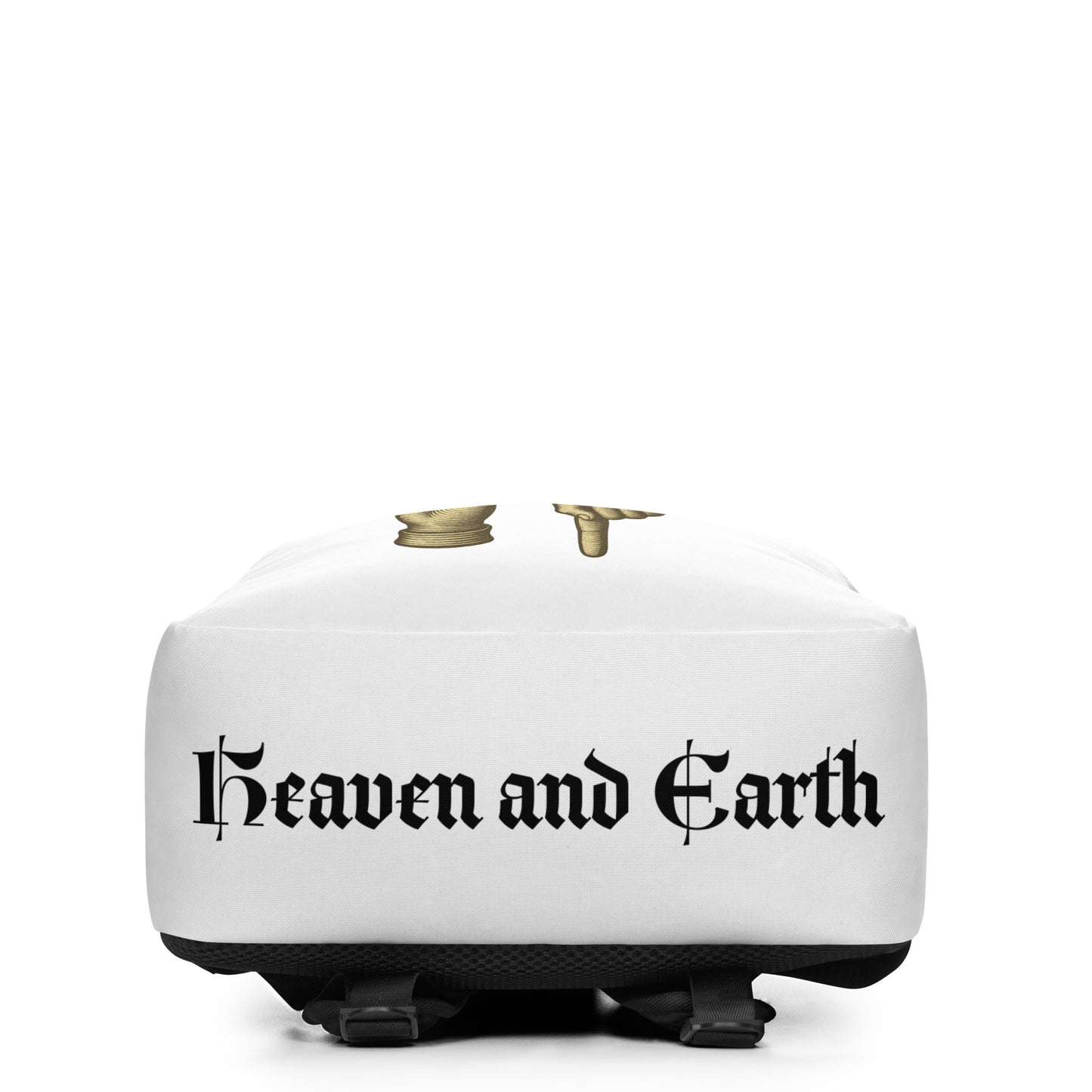 Minimalist White Backpack